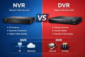 DVR vs NVR CCTV System Comparison SmartEye Solutions