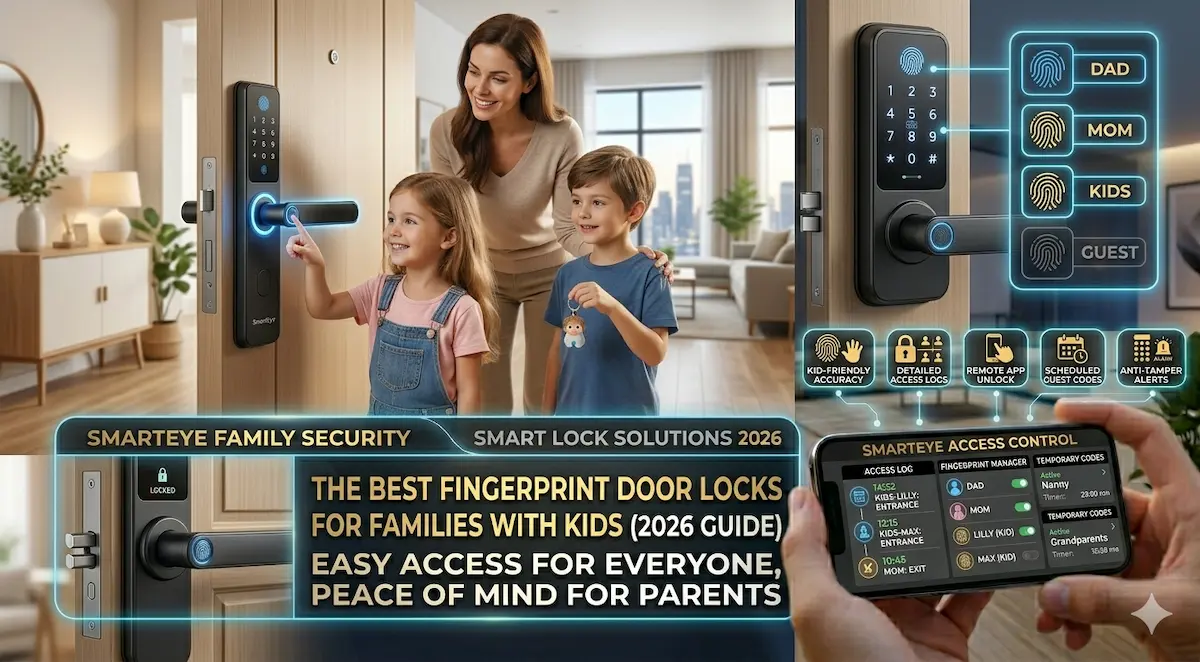 Fingerprint Smart Locks for Families 2026