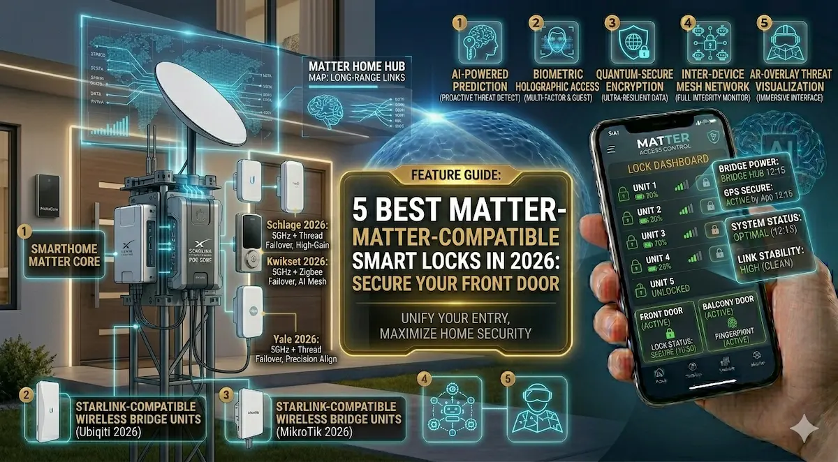 best Matter smart locks 2026