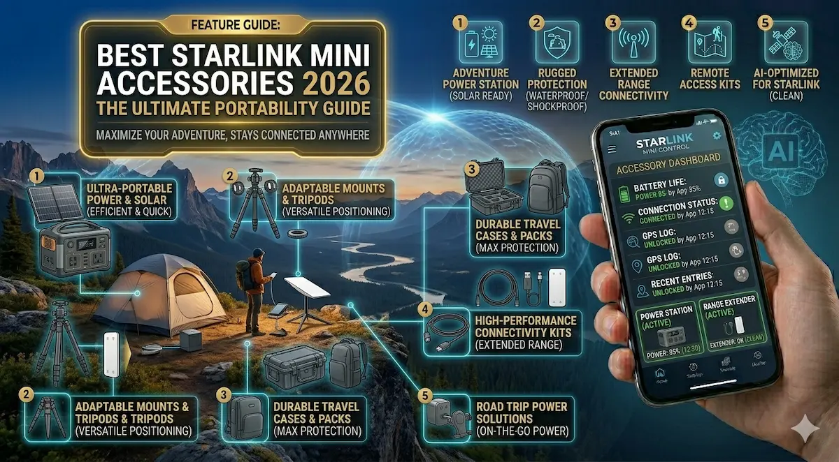 best starlink mini accessories 2026