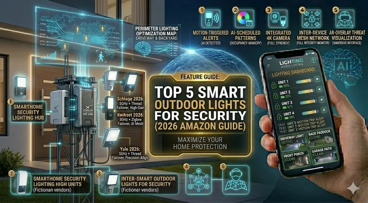 best smart outdoor security lights 2026