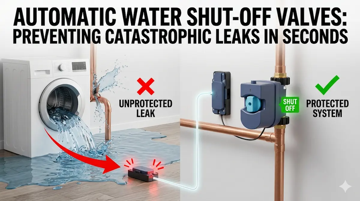 Automatic Water Shut-Off Valves
